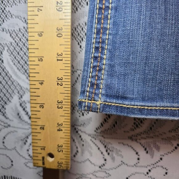 Rock Revival Christina Boot Cut Low-Rise Y2K Jeans 26 - Picture 15 of 16